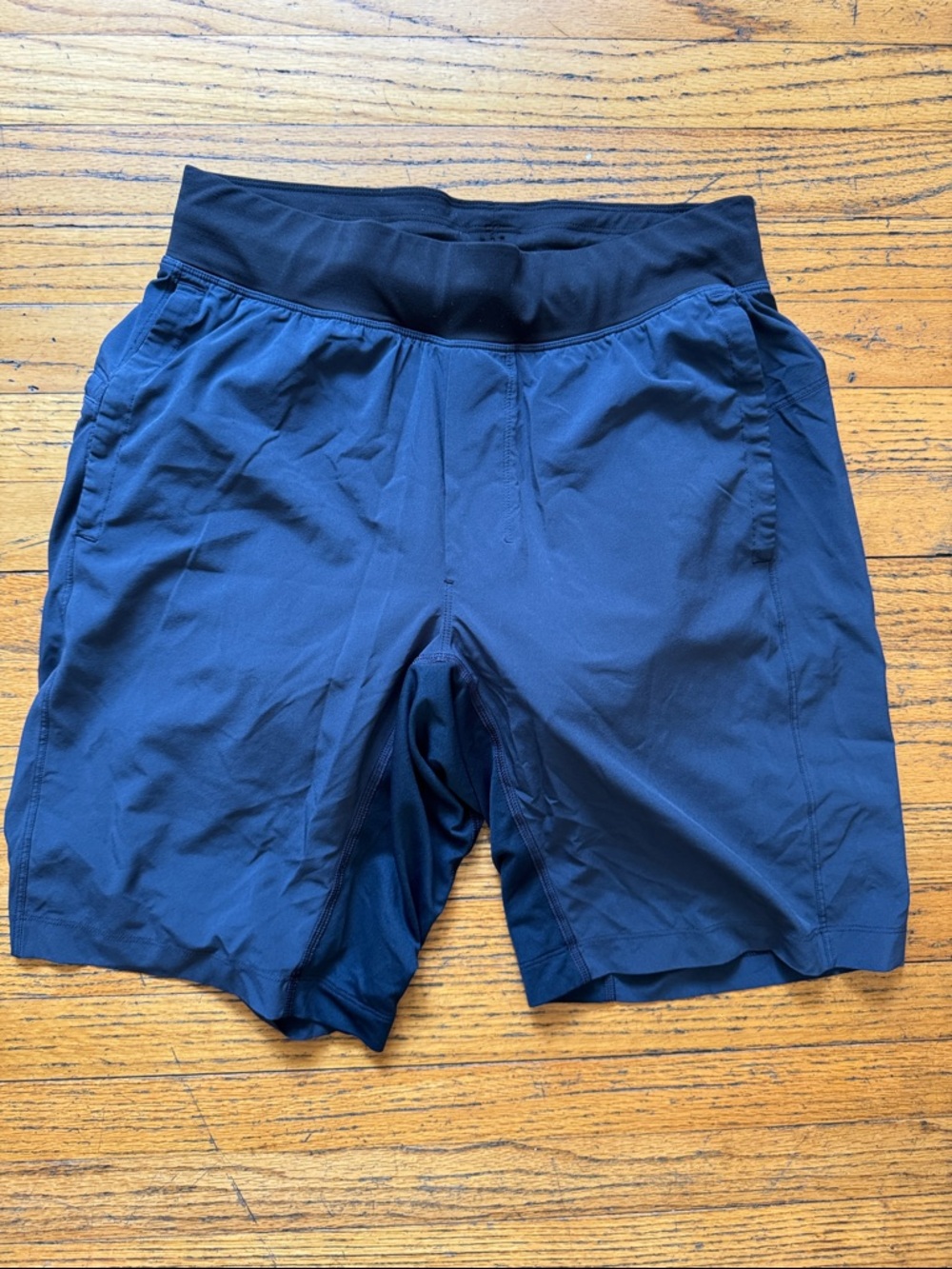 lululemon athletica Navy and Black Men's Athletic Shorts